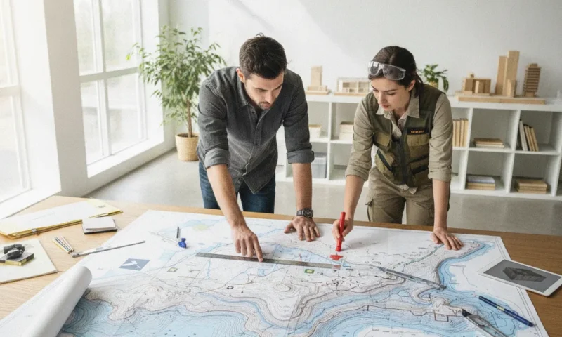 Comment lire un plan topographique – Le guide complet - lire interpreter plan topographique