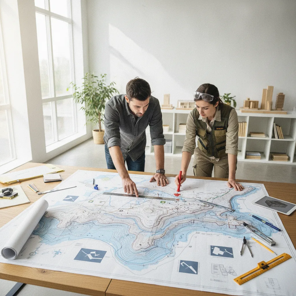 Comment lire un plan topographique – Le guide complet - lire interpreter plan topographique