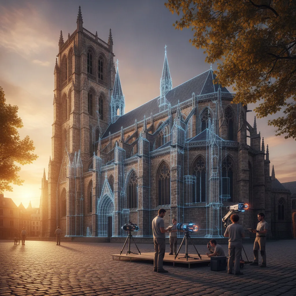 Scan 3D patrimoine – Préserver l'histoire grâce au numérique - scan 3d patrimoine
