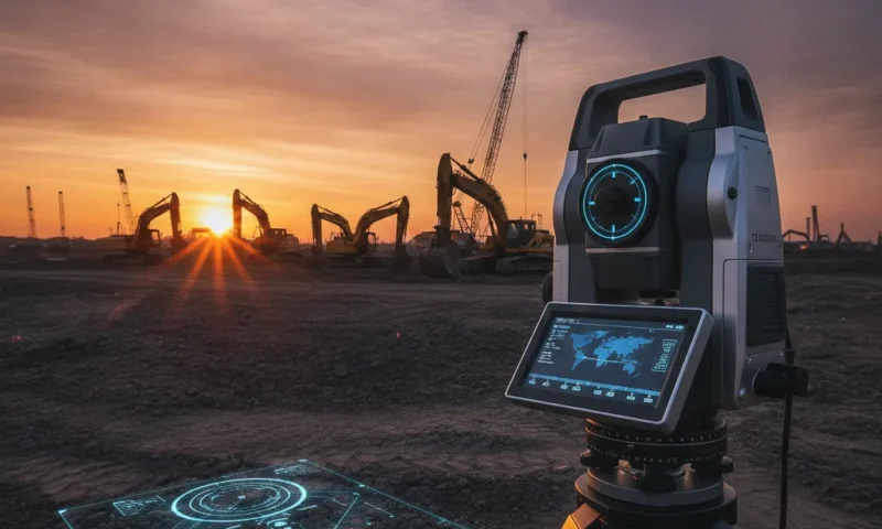 Station totale robotisée | précision terrain en 2026 - station totale robotisee topographie