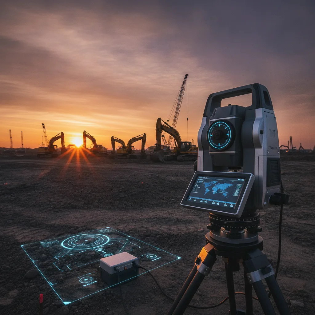 Station totale robotisée | précision terrain en 2026 - station totale robotisee topographie